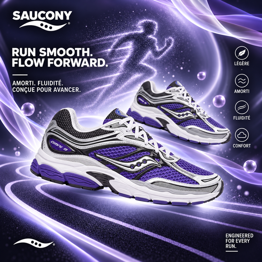 Saucony Omni 9 Violet