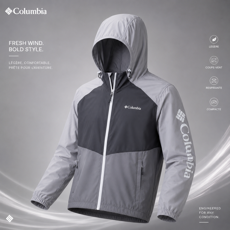 Veste Columbia SoftShell Panthère